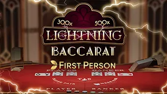 First Person Lightning Baccarat