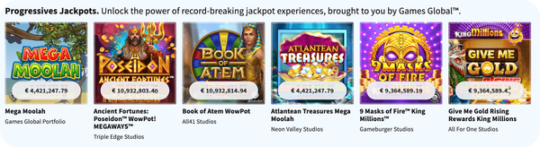 botes progresivos games global