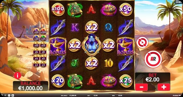 red rake casino de juego de tragaperras arabian wins