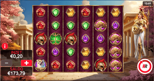 red rake tragaperras legacy of athena