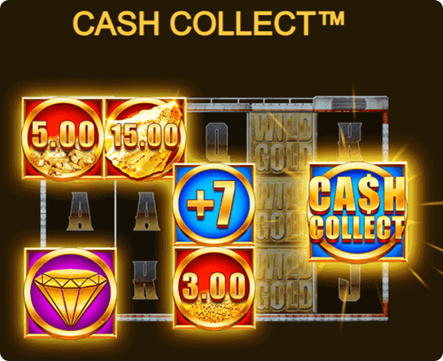 combinación cash collect premio gold rush