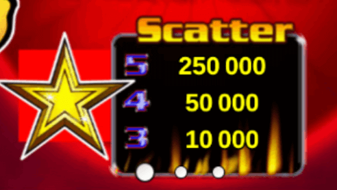 sizzling hot deluxe slot símbolo especial scatter