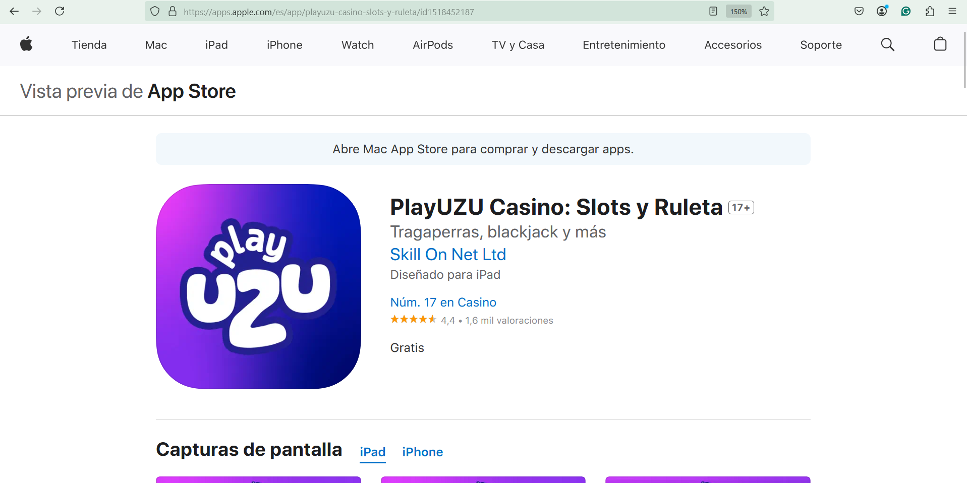 app móvil play uzu