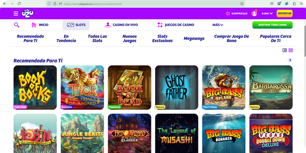 diseño sitio web play uzu