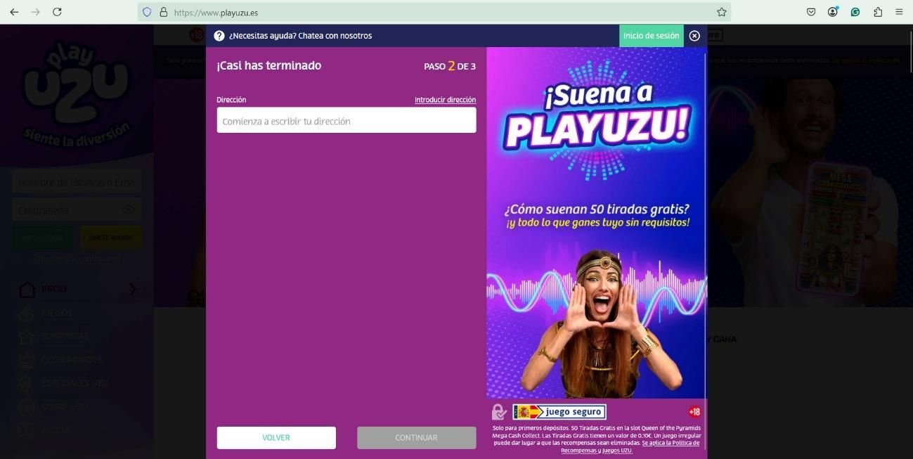 paso 4 registro play uzu