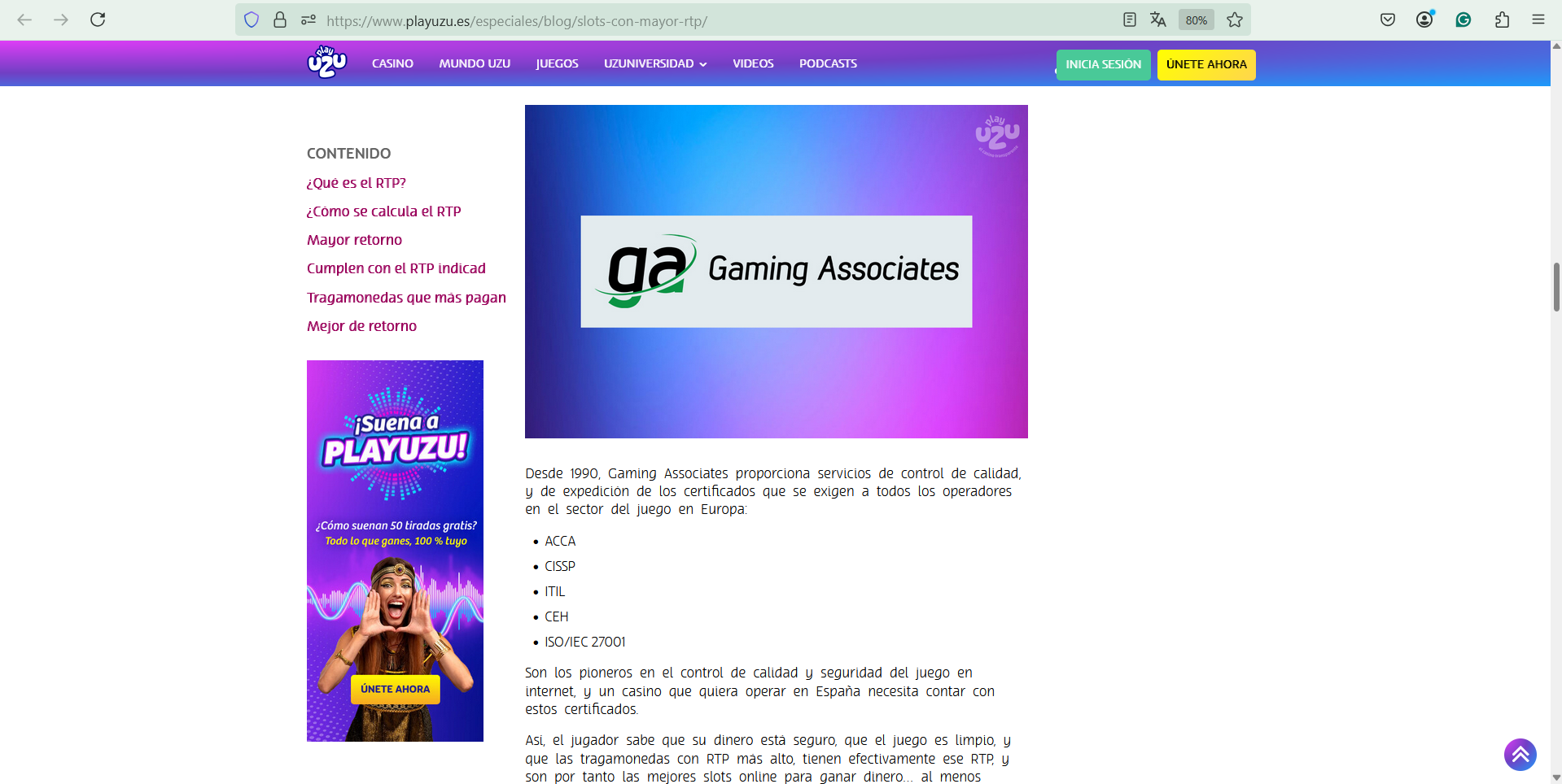 servicios de control play uzu