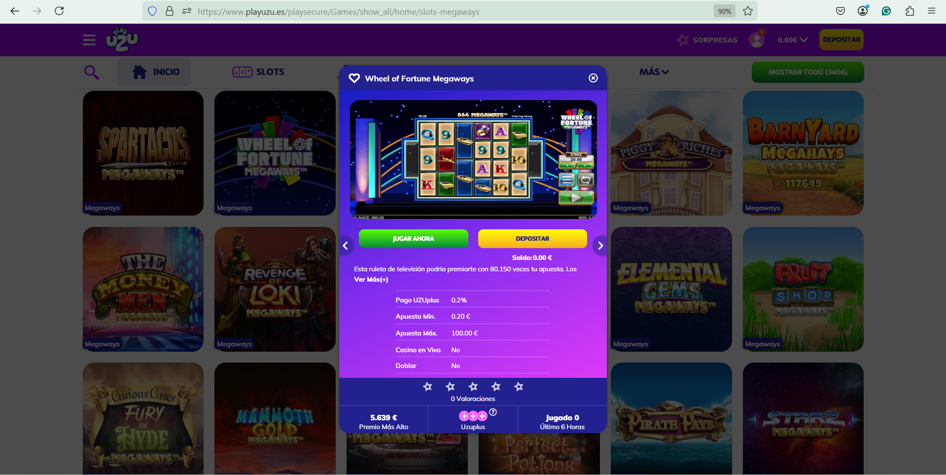 slots megaways play uzu