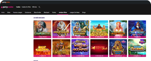ruleta party casino