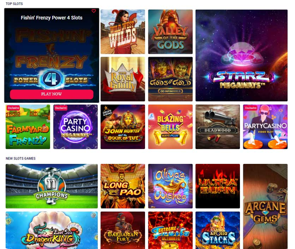 tragaperras online party casino