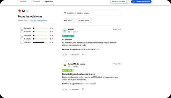 opiniones swift casino