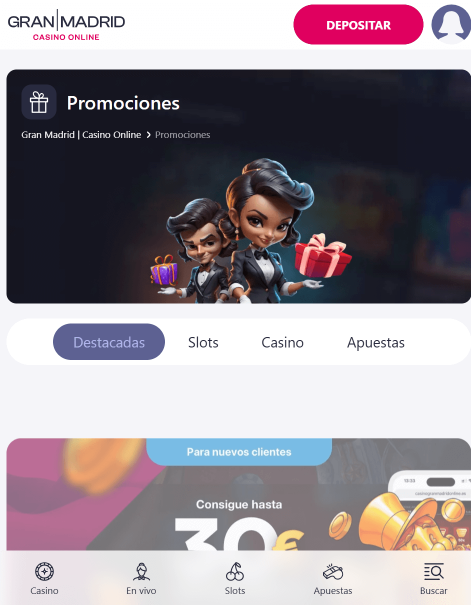 gran madrid casino online