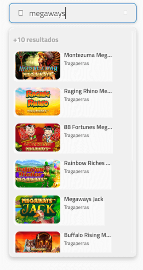 Megaways en Luckia