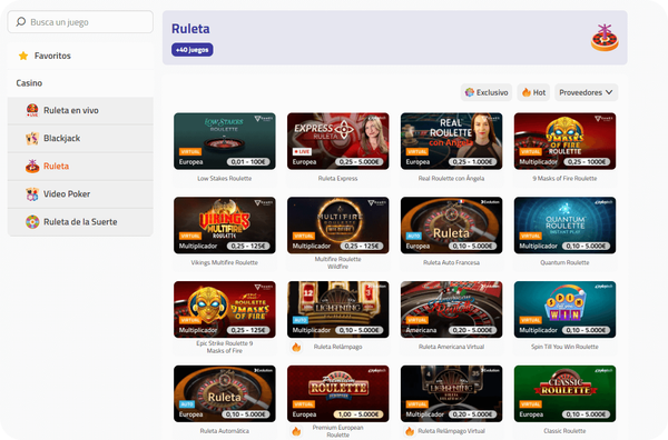 Ruleta Luckia Casino