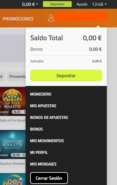 registro luckia paso 7