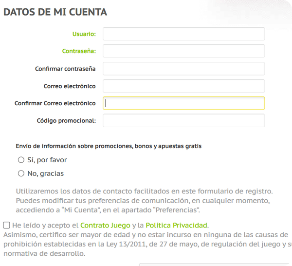 registro juegging paso 3
