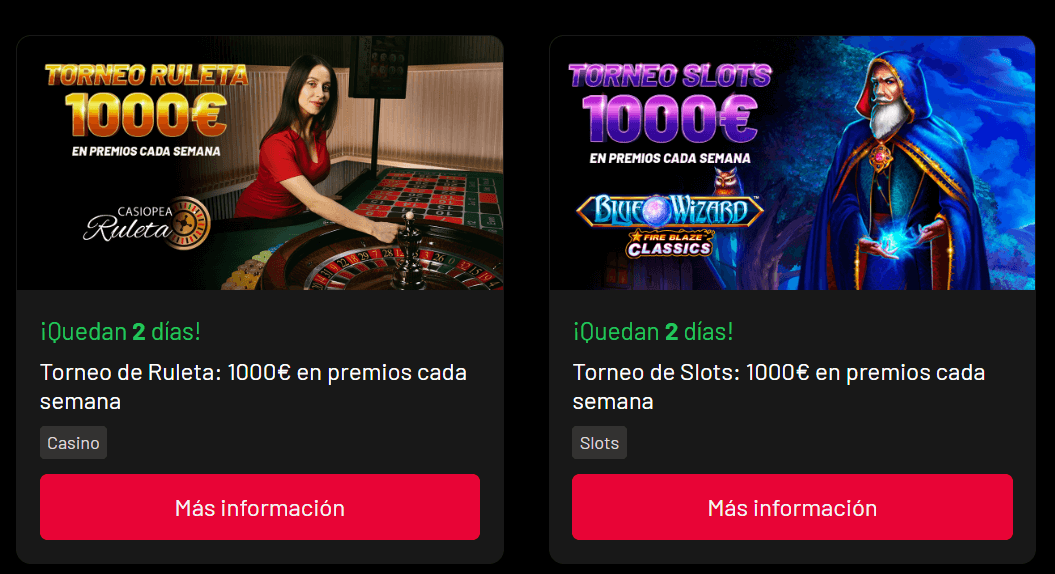 torneos juegging