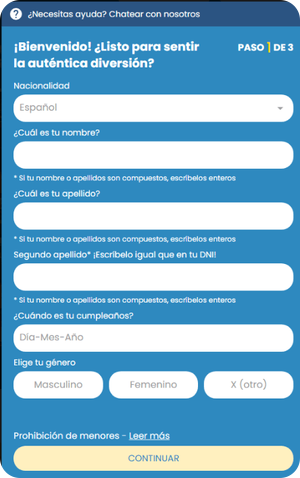 paso 2 registro playjango