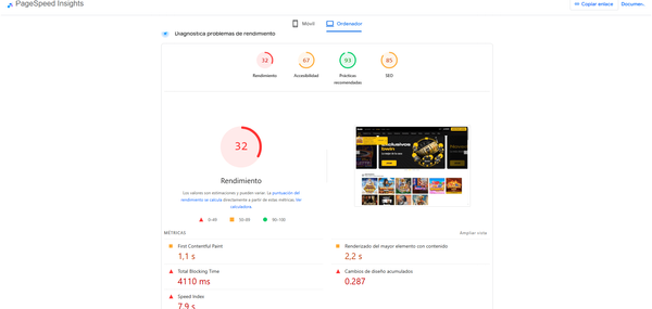 rendimiento casino bwin