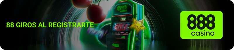 Casino Bonos Sin Depósito 888Casino 88 Giros al Registrarte
