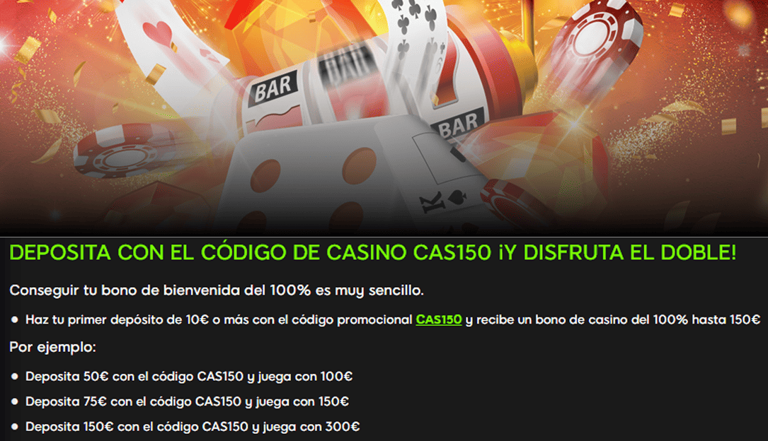 888 Casino Bono de Casino por Primer Depósito