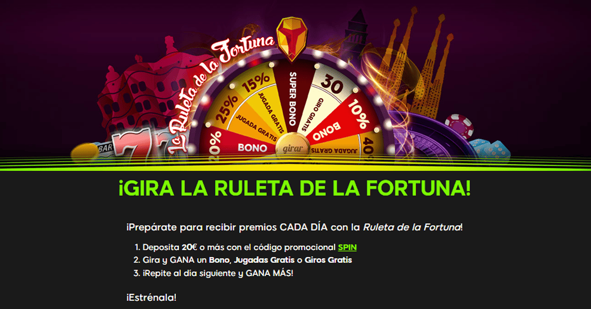 888Casino ruleta de la fortuna