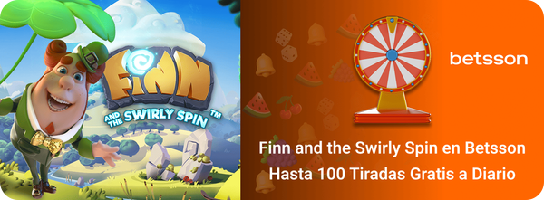 Betsson rueda de la fortuna Finn and the Swirly Spin