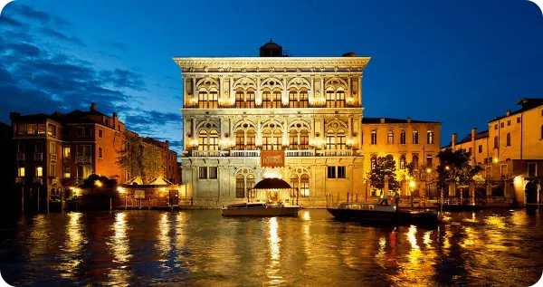 La primera sala de juegos de casino en Venecia, Italia