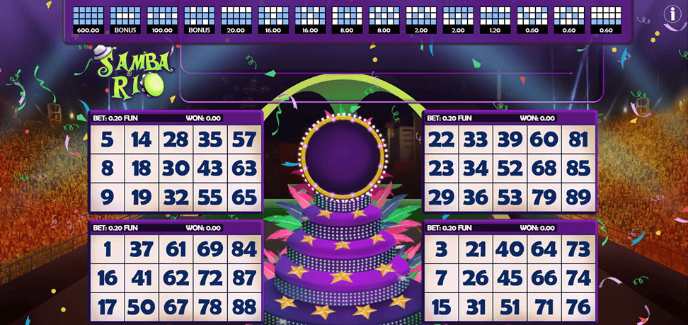 tragaperras video bingo ejemplo