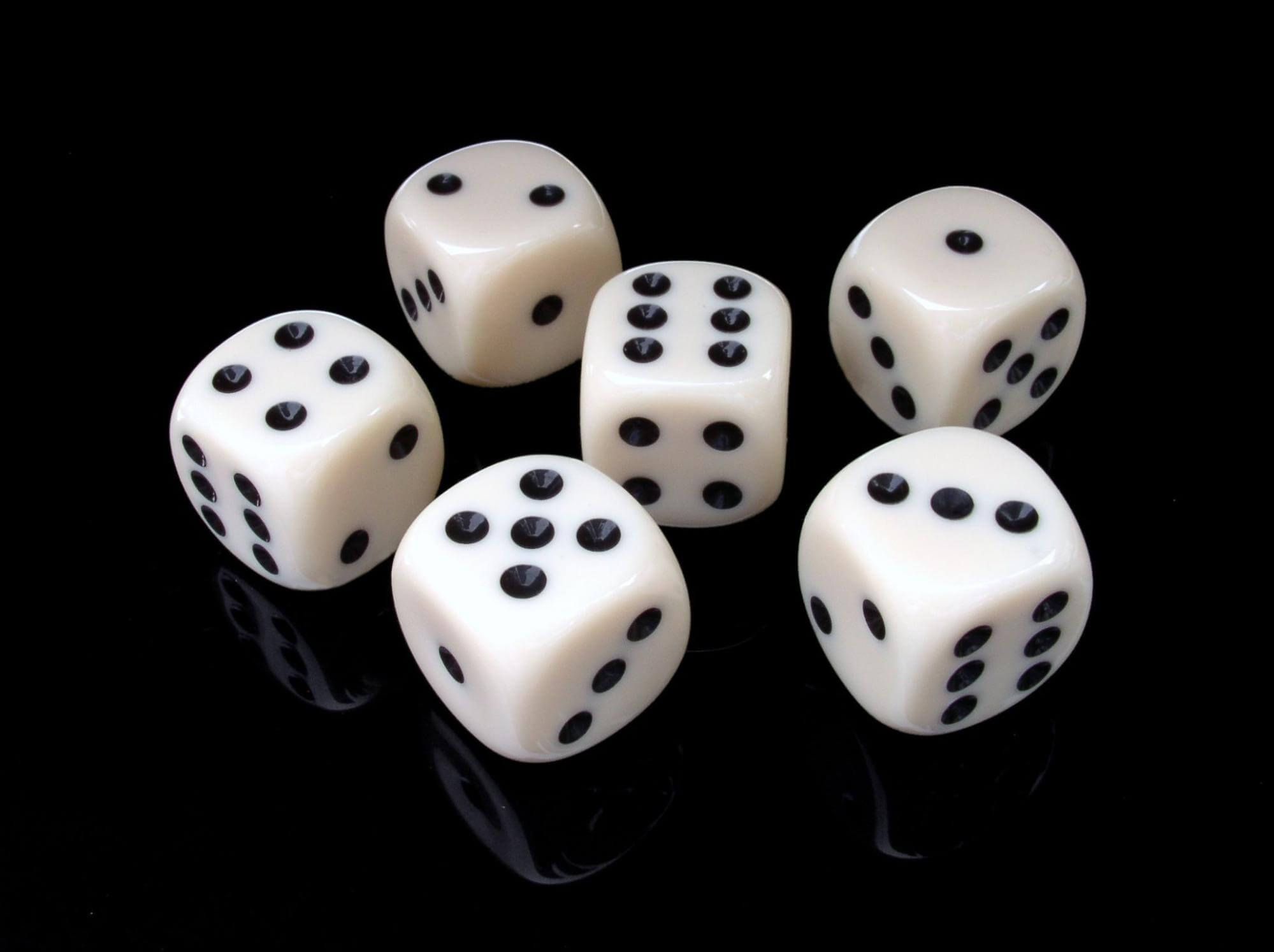 juego de dados de casino ¿cómo son los dados?
