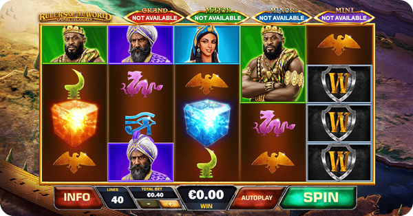 Rulers of the World: Empire Treasures Jackpot