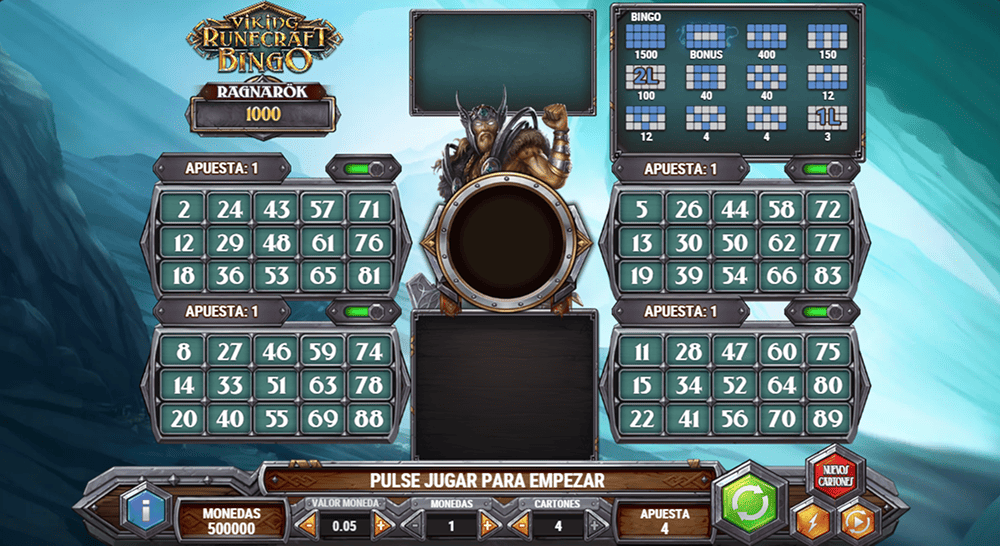 Juegos de Casino Bingo Patrón por Números Imagen 1