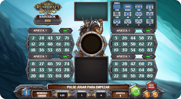 Juegos de Casino Bingo Patrón por Números Imagen 1
