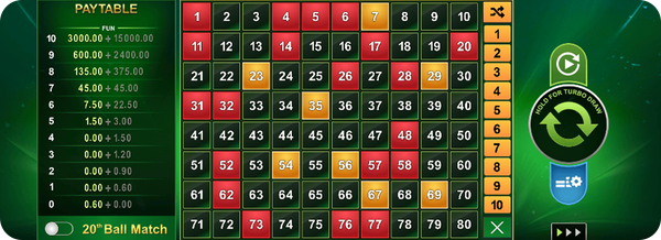 Juegos de Casino Keno 3