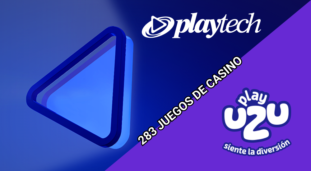 Playtech Software de Casino ofrece 283 juegos de casino en PlayUZU Casino