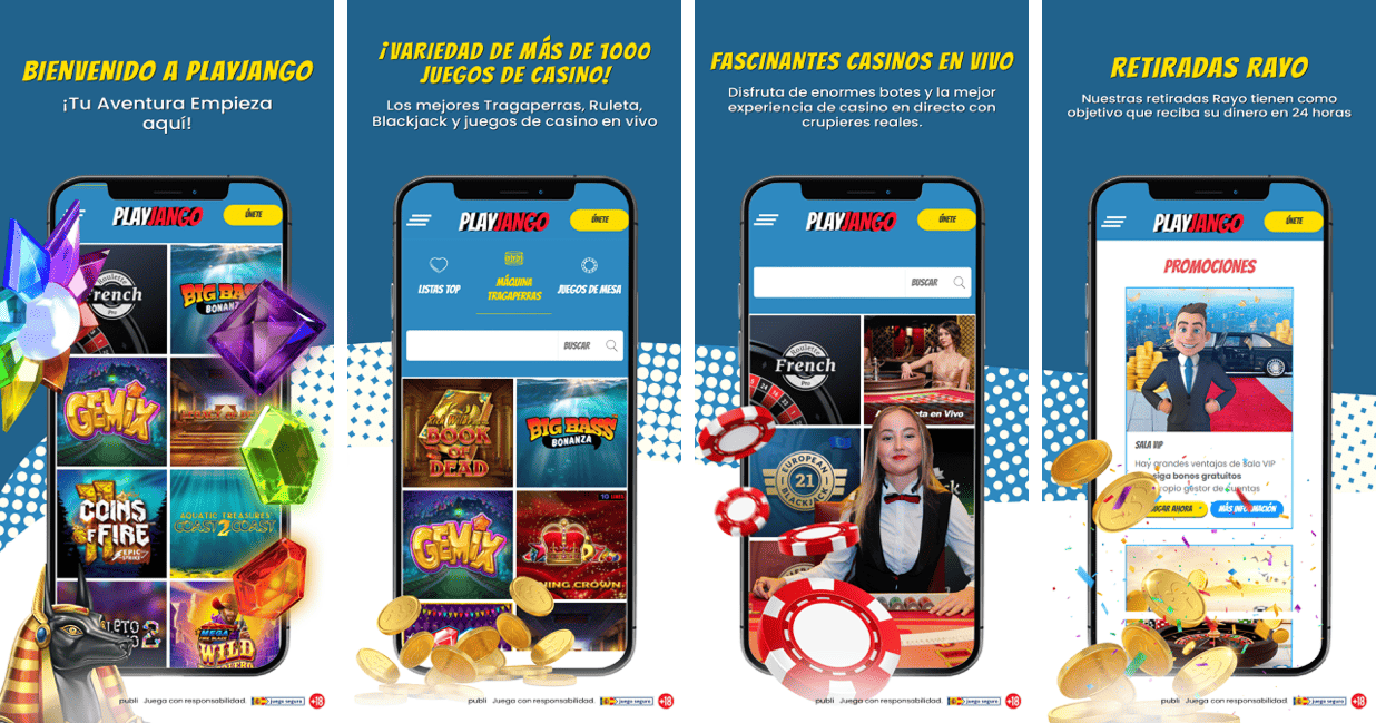PlayJango Casino App
