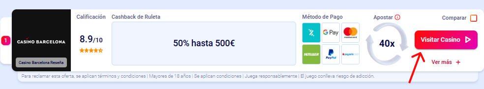 cómo conseguir tu oferta cashback