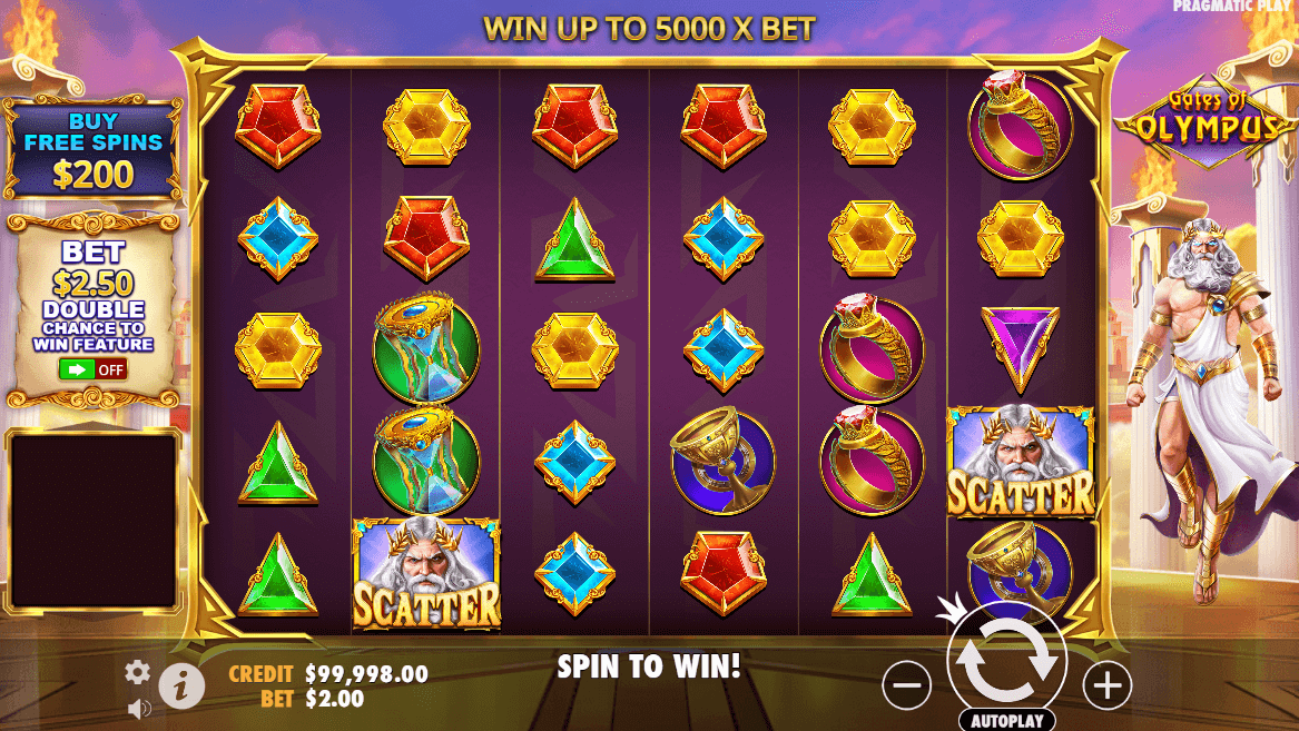 gates of olympus scatter