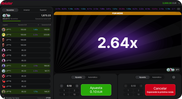 apuesta aviator jugar a los juegos de casino crash