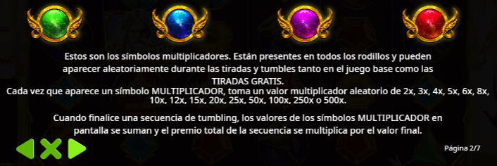 reglas juego gates of olympus