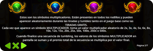 reglas juego gates of olympus