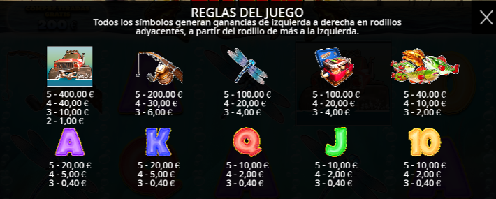 big bass splash reglas de juego