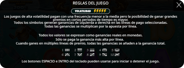 reglas juego big bass splash tragaperras