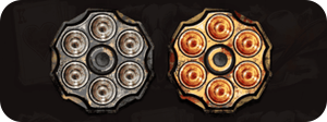 símbolo revolver tragaperras 2wild 2die