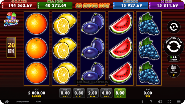 juego 20 super hot