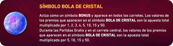 bola de cristal blue wizard
