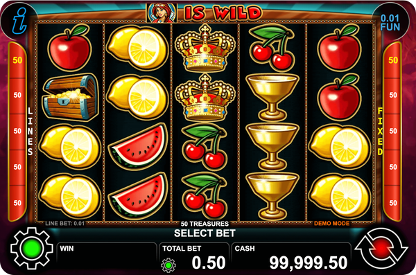 tragaperras 50 treasures