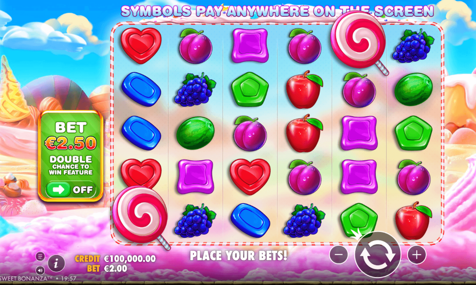 sweet bonanza tragaperras