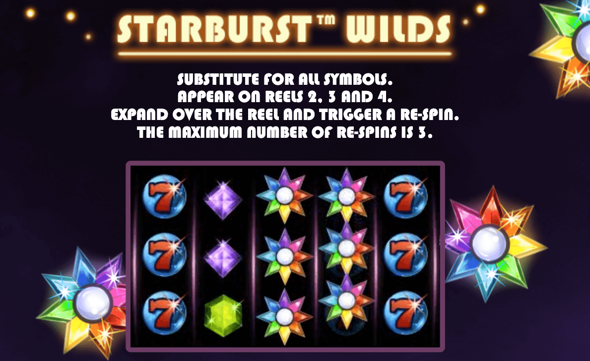 starburst tragaperras wilds