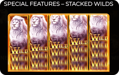 símbolo wild combinación majestic king