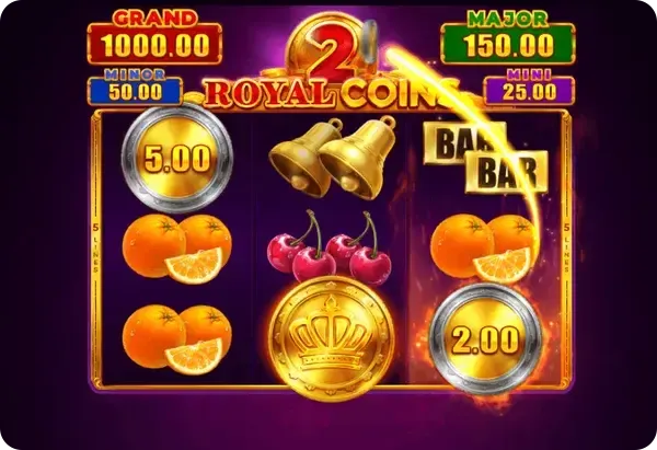 hold and win royal coin